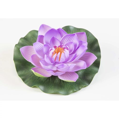 Velda dekor Lótusz virág pink 17 cm