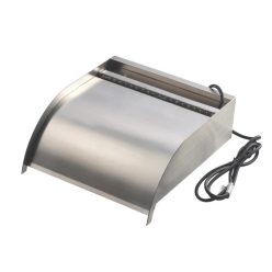   Vízeséselem Nevada 30cm-rozsdamentes acél-mélység 33cm LED világítással