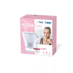   BWT AQUALIZER HOME 2,7 L asztali vízszűrő kancsó fehér - 1 db Magnesium Mineralized vízszűrőbetéttel