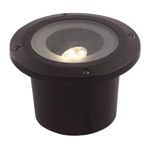 Garden Lights Rubum, süllyesztett lámpa, fekete, LED 5 W meleg fehér IP 68