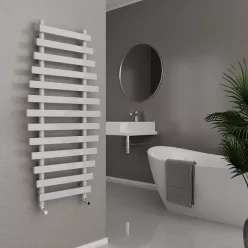   Wasserburg OVALE WHITE/fehér Törölközőszárító radiátor 120x60