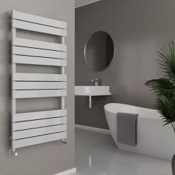   Wasserburg PLANA WHITE/fehér  Törölközőszárító radiátor 120x60