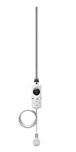 Fűtőpatron törölközőszárító radiátorhoz fehér 700W, LCD kijelzővel