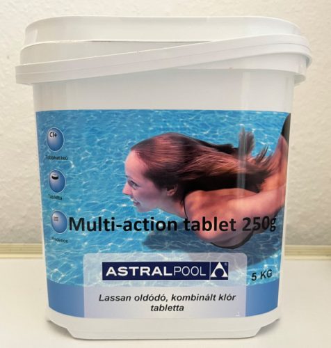 AstralPool Multi Action 250g, 5kg, Maxi kombi