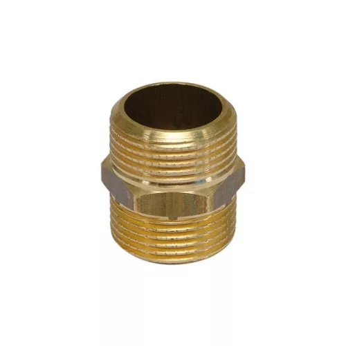 Sárgaréz közcsavar 6/4"