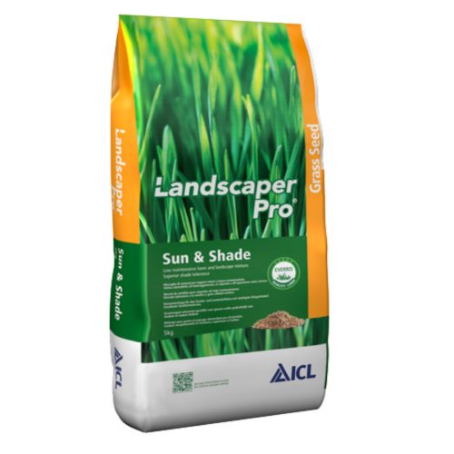 SCOTTS EVERRIS Landscaper Pro® Sun & Shade - Árnyéktűrő fűmag , 5 kg, 25-30 gramm/m²,140-200m²