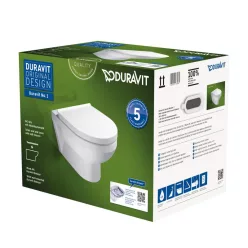   DURAVIT no.1 fali wc szett /wc csésze + soft close ülőke/ 4,5l öblítés