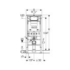 Geberit GEBERIT DUOFIX WC 112 CM védőcsővel "G30"