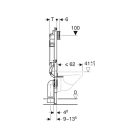 Geberit duofix wc szerelőelem 112 cm, csatlakozás szagelszíváshoz, a zajcsökkentő készletet (156.050) tartalmazza! "G30" GE-111.367.00.5