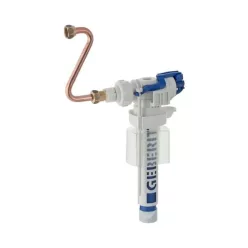   GEBERIT 380 típusú töltőszelep 3/8", oldalsó vízcsatlakozás, sárgaréz csatlakozócsonk