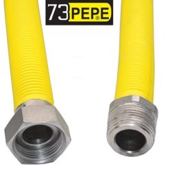   Kihúzható acélbordás gázflexicső KB 1/2"-3/4" 1000-2000 mm