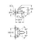 Grohe GROHE EUROECO kádcsaptelep 32743000