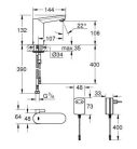 EUROSMART COSMOPOLITAN E infravörös elektronikus mosdócsaptelep 1/2″, GR-36325001