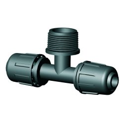 PET T idom külső menettel 25x1/2"x25 Mö