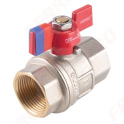   Ferro F-Power golyóscsap, pillangókarral, BB menettel,  1/2"