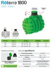 ROTO RoTerra 1800 5000L eső, csapadékvíz és szennyvízgyűjtő tároló tartály