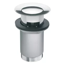   FERRO Click-clack lefolyószelep túlfolyós mosdóhoz, 5/4", króm S283